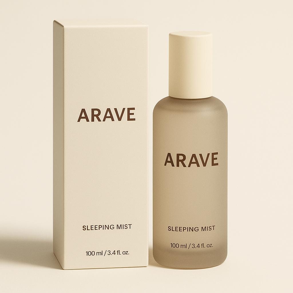 ARAVE Sleeping Mist mockup